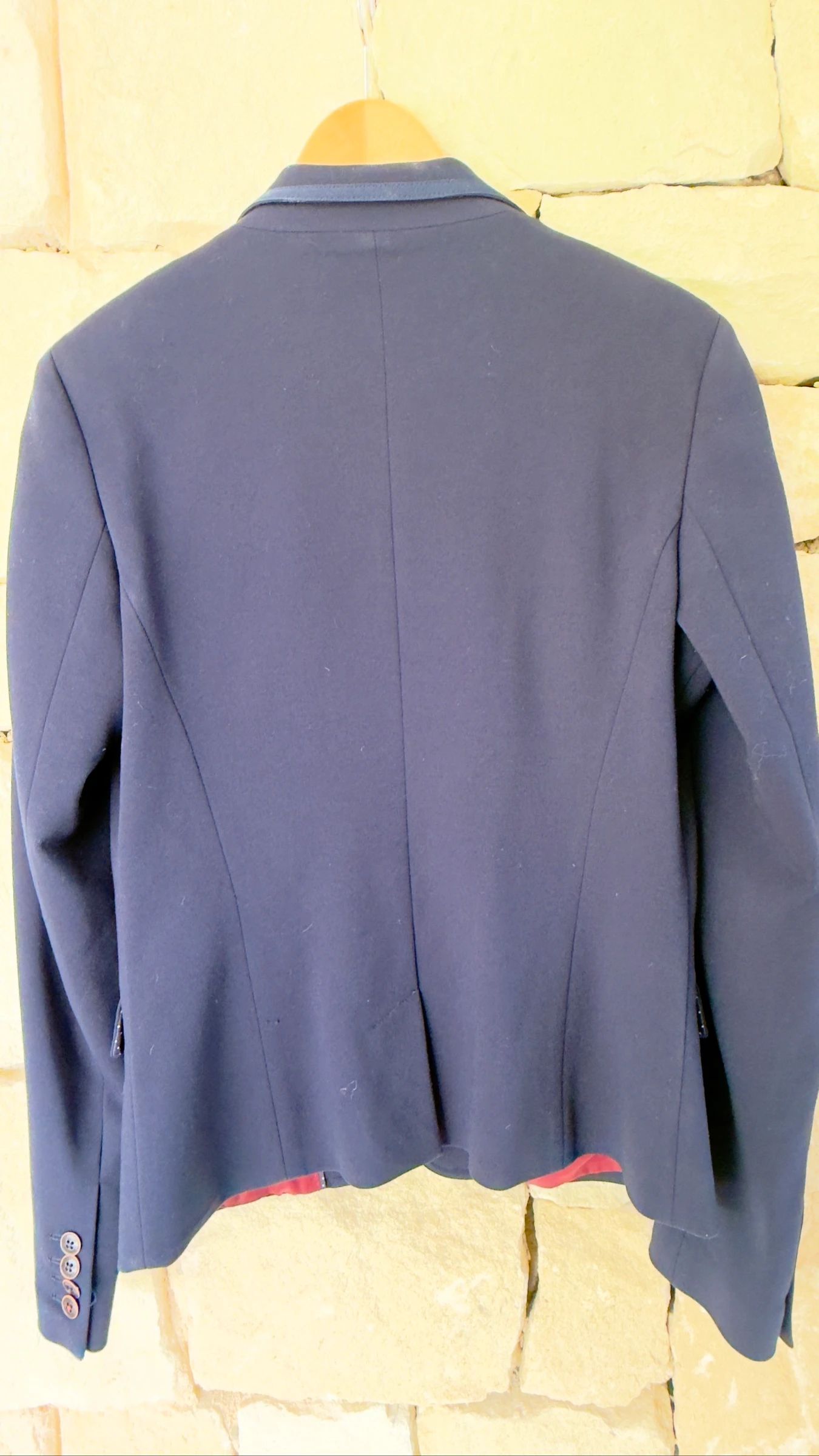 Marineblauwe blazer dames maat EU 10 Tommy Hilfiger – photo 2